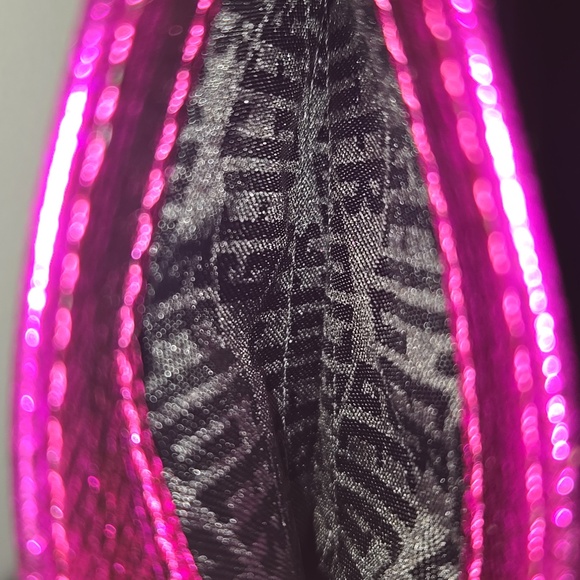 Kurt Geiger NWT Card Holder Metallic Pink and Multicolor - Picture 6 of 7